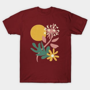 Abstract flower T-Shirt